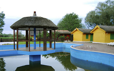 Accommodations in the Danube Delta.