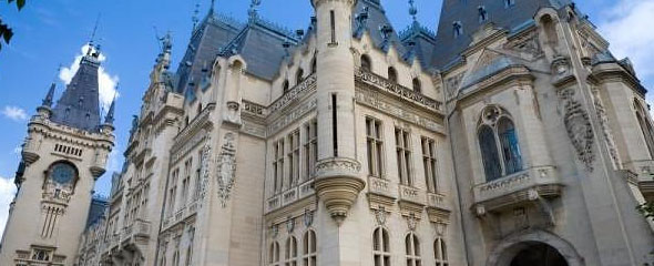 The Palace of Culture, Iasi - façade.