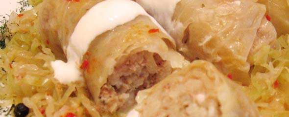 Sarmale - pickled cabbage rolls. Sarmale - pickled cabbage rolls.