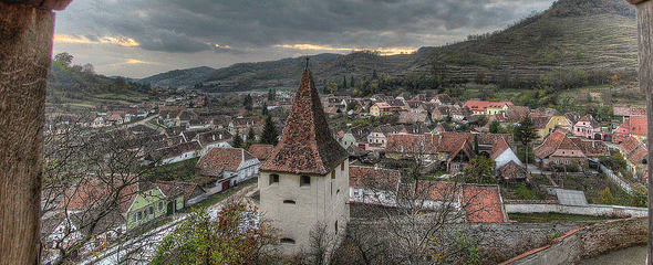 The Saxon village Biertan The Saxon village Biertan
